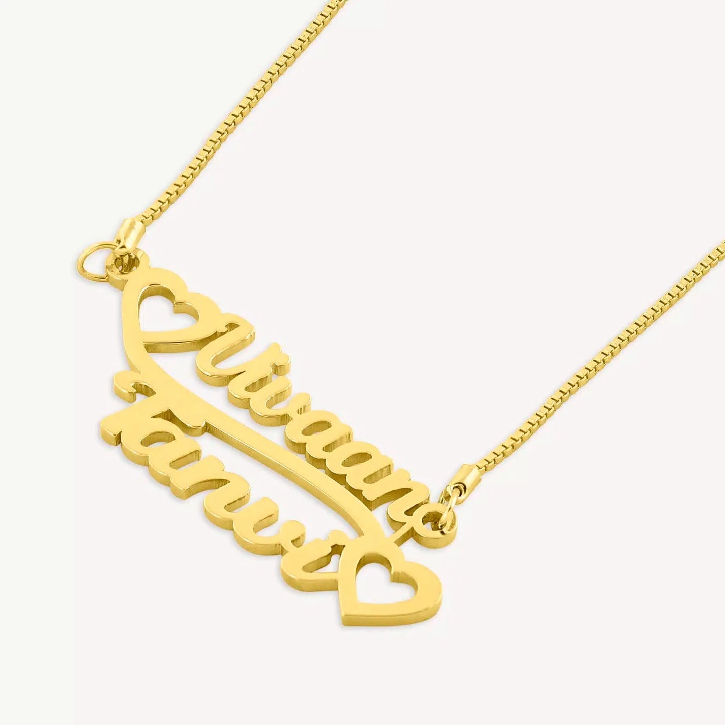 Couple Classic Name necklace